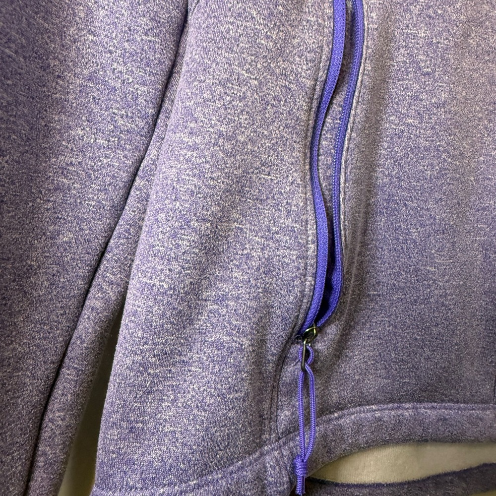 The North Face Women's Agave Full Zip hooded fleece jacket Medium - Picture 7 of 9